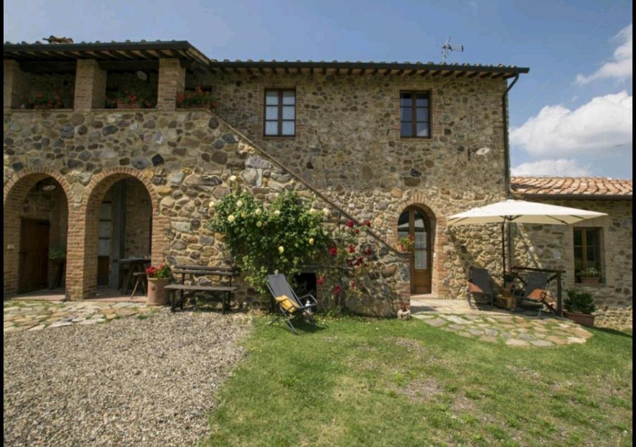 Casetta Della Pina Monticiano Bagian luar foto