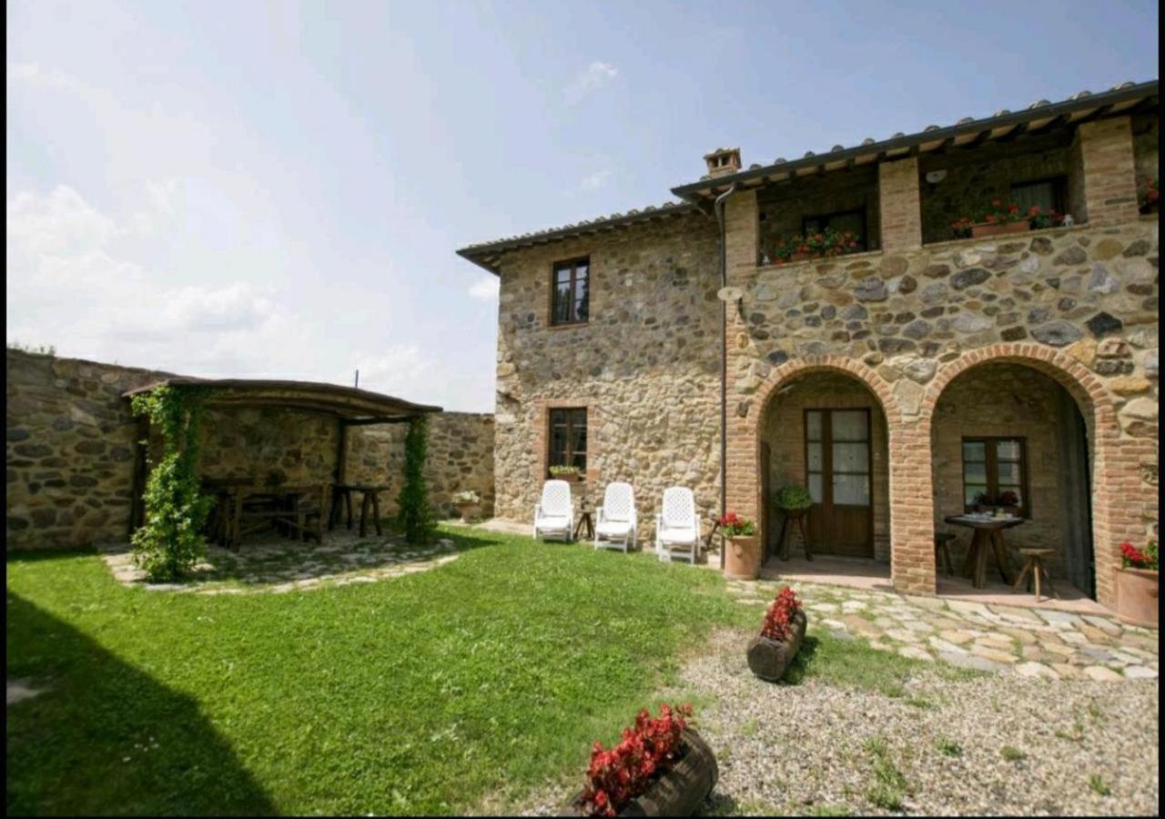 Casetta Della Pina Monticiano Bagian luar foto