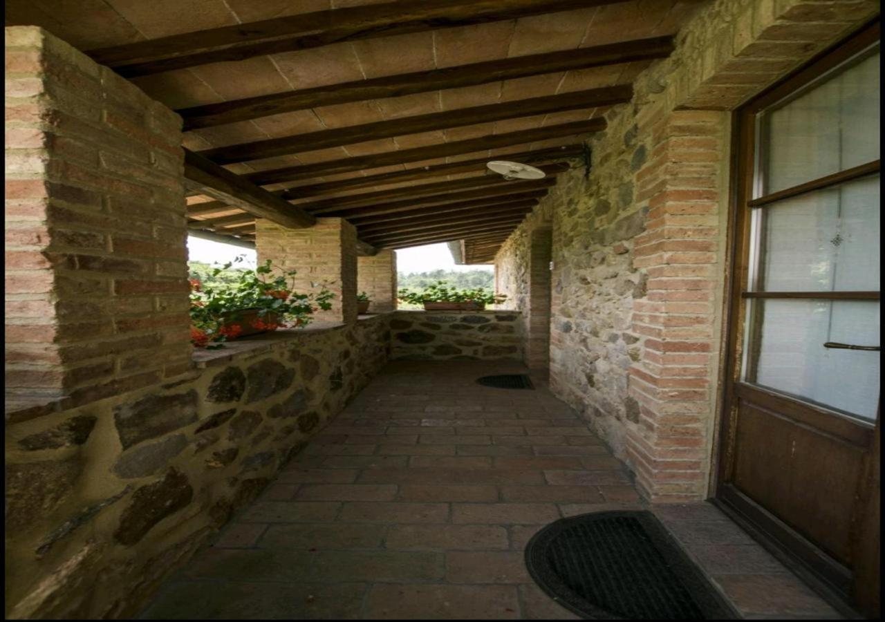 Casetta Della Pina Monticiano Bagian luar foto