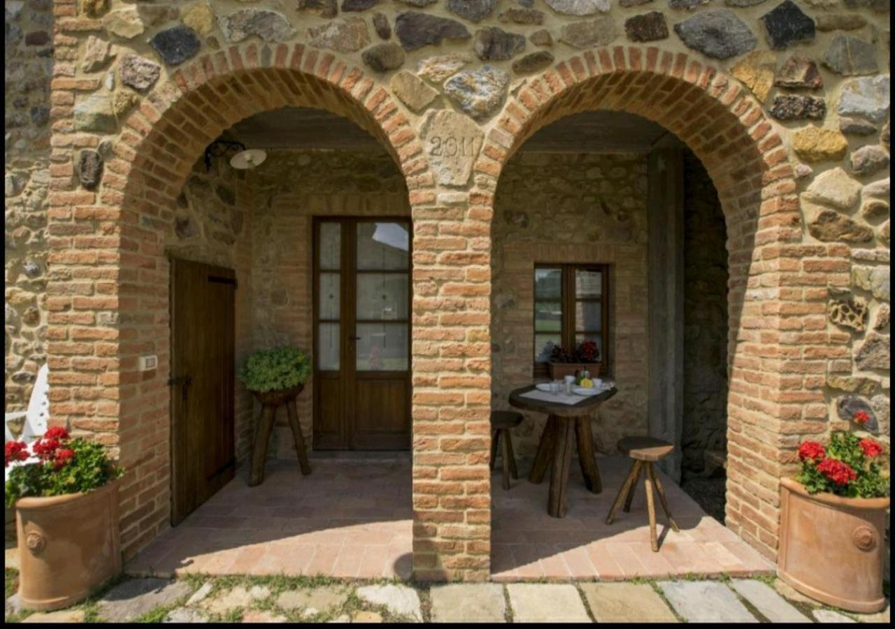 Casetta Della Pina Monticiano Bagian luar foto