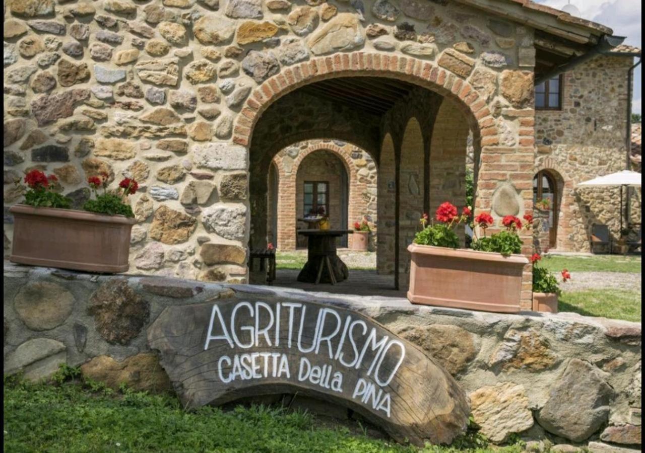 Casetta Della Pina Monticiano Bagian luar foto